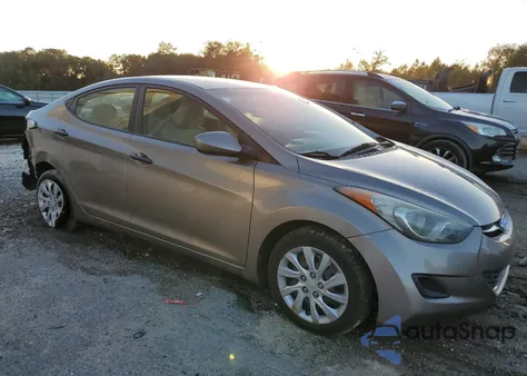 2012 Hyundai Elantra Gls from USA, damaged, VIN 5NPDH4AE3CH062690
